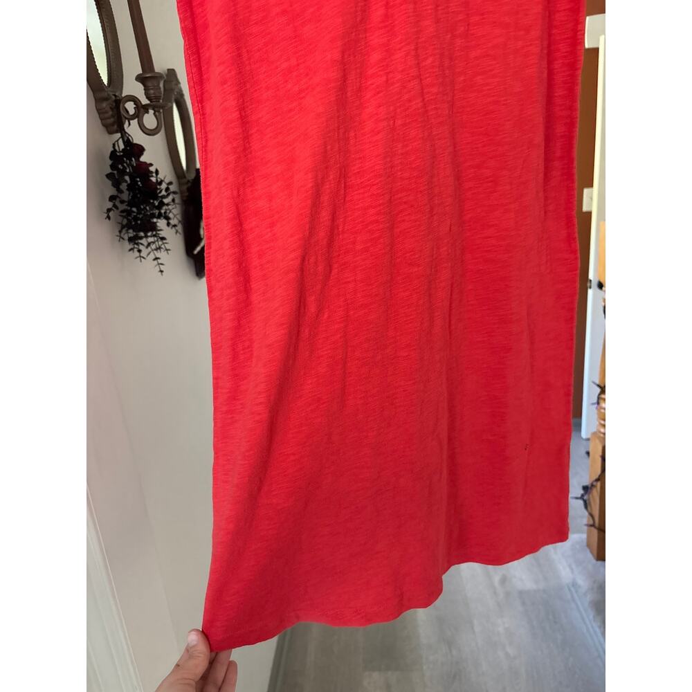 Boden Red Cotton Polo Shirt Dress Size 4 Preppy Short Sleeve Mini - Picture 5 of 8